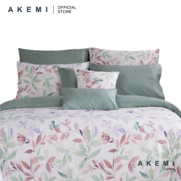 Picture of AKEMI Cotton Select Adore Quilt Cover Set 730TC - Ryanne (Super Single)