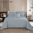Picture of AKEMI Cotton Select Affinity Quilt Cover Set 880TC - Ulmer, Pearl Blue (Super Single/ Queen/ King)