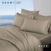 Picture of AKEMI Signature Haven Quilt Cover Set 1400TC - Oxford Brown (King/ Super King) 