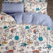 Picture of AKEMI Cotton Select Cheeky Cheeks Quilt Cover Set 730TC - Joy Lab (Super Single, Queen, King)