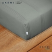Picture of AKEMI Tencel Touch Clarity Quilt Cover Set 850TC - Aahil, Mercury Grey (Queen, King)