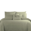 Picture of AKEMI Tencel Touch Clarity Quilt Cover Set 850TC - Aahil, Sylvan Cream (Queen, King)