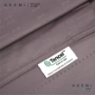 Picture of AKEMI Tencel Modal Earnest Quilt Cover Set 880 TC - Damazy,  Elder Berry (Super Single/ Queen/ King)