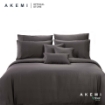 Picture of AKEMI Tencel Modal Earnest Quilt Cover Set 880 TC - Damazy, Grey (Queen/ King)