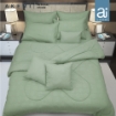 Picture of ai by AKEMI Colourkissed Collection Comforter Set 620 TC - Vachel, Celadon Green (Super Single , King)