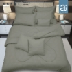 Picture of ai by AKEMI Colourkissed Collection Comforter Set 620 TC - Vachel, Mineral Gray (Super Single , King)