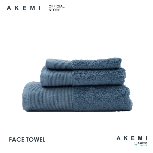 Picture of AKEMI Cotton Select Bamboo Cotton Towel - Coronet Blue