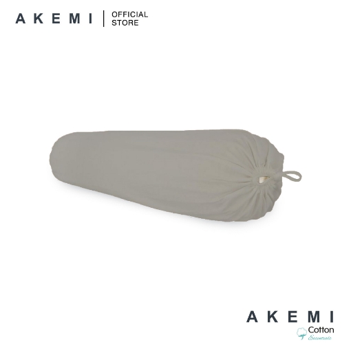 Picture of AKEMI Cotton Essentials Colour Home Divine Bolster Case 650 TC - Oatmeal Cream (1pc)