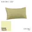Picture of AKEMI Cotton Essentials Colour Home Divine Pillow Case Set 650TC - Tender Yellow (2Pcs) 