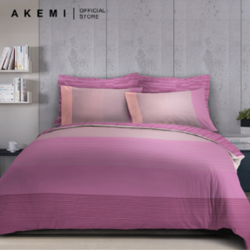 Picture of AKEMI Cotton Select Divine 730TC Quilt Cover Set - Zewana Red (Q/K)