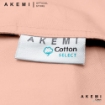 Picture of AKEMI Cotton Select Colour Array Fitted Sheet Set 750TC - Bisque Peach (Super Single/ Queen/ King)