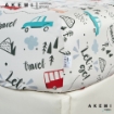 Picture of AKEMI Cotton Select Cheeky Cheeks Fitted Sheet Set 730TC - Let's Go (Super Single/ Queen/ King) 