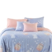 Picture of AKEMI Cotton Select Cheeky Cheeks Fitted Sheet Set 730TC - Twinkle Bunny (Super Single/ Queen/ King)