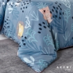 Picture of AKEMI Cotton Select Cheeky Cheeks Quilt Cover Set 730TC - Jungle Walk (Super Single/ Queen/ King)