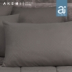 Picture of ai by AKEMI Colourkissed Collection Fitted Sheet Set 620TC - Sachoyo - Elephant Gray (Super Single/ Queen/ King) 