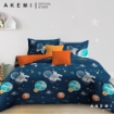 Picture of AKEMI Cotton Essentials Jovial Kids Fitted Sheet Set 650TC - Astronaut Life (King)