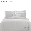Picture of AKEMI Tencel Modal Earnest Quilt Cover Set 880 TC - Damazy, Off White (Super Single/ Queen/ King)