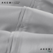 Picture of AKEMI Tencel Accord Fitted Sheet Set 930TC - Aikene, Iceberg Grey (Super Single/ Queen/ King/ Super King)