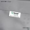 Picture of AKEMI Tencel Accord Fitted Sheet Set 930TC - Aikene, Iceberg Grey (Super Single/ Queen/ King/ Super King)