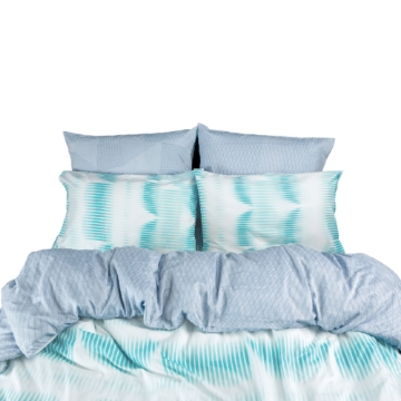 Picture of AKEMI Tencel Touch Serenity Quilt Cover Set 850TC - Zeah (Super Single/ Queen/ King)