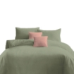 Picture of ai by AKEMI ColourJoy Collection Fitted Sheet Set 550TC-Swap Grey (Super Single/Queen/King)