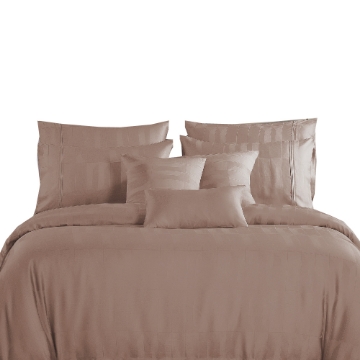 Picture of AKEMI Tencel Accord Quilt Cover Set 930TC - Thorald, Beige Rose (Super Single/ Queen/ King/ Super King)