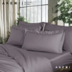 Picture of AKEMI Signature Haven Quilt Cover Set 1400TC - Haven, Gull Grey (Queen/ King/ Super King)