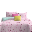 Picture of AKEMI Cotton Essentials Jovial Kids Comforter Set 650TC - Lady Bird Garden (Super Single/ Queen/ King)