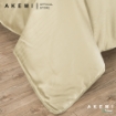 Picture of AKEMI Tencel Modal Earnest Quilt Cover Set 880TC - Keeran, Cream Pearl (Super Single/ Queen/ King)