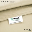 Picture of AKEMI Tencel Modal Earnest Fitted Sheet Set 880TC - Keeran, Cream Pearl (Super Single/ Queen/ King)