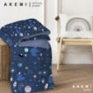 Picture of AKEMI Cotton Essentials Jovial Kids Fitted Sheet Set 650TC - Space Odyssey (Super Single/ Queen/ King)