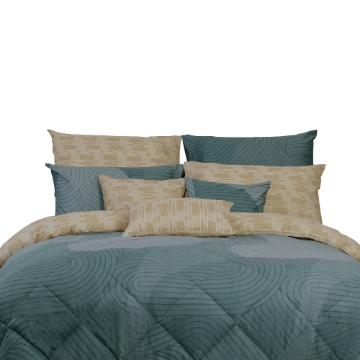 Picture of Akemi Cotton Essentials Embrace Charm Fitted Sheet Set 650TC - Matvey (Super Single/ Queen/ King)
