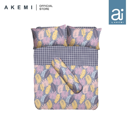 Picture of [Online Exclusive] ai by AKEMI Flora Collection Fitted Sheet Set 550TC - Flora, Wonderspring (Queen/ King)