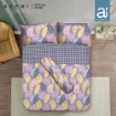 Picture of [Online Exclusive] ai by AKEMI Flora Collection Fitted Sheet Set 550TC - Flora, Wonderspring (Queen/ King)