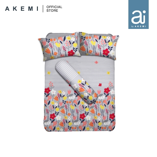 Picture of [Online Exclusive] ai by AKEMI Flora Collection Fitted Sheet Set 550TC - Flora, Zoelle (Queen/ King)