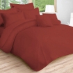 Picture of AKEMI Cotton Essentials Colour Home Divine Fitted Sheet Set 650TC - Fig Red(Super Single/ Queen/ King)
