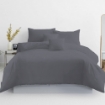 Picture of AKEMI Cotton Essentials Colour Home Divine Fitted Sheet Set 650TC (Super Single/ Queen/ King) - Arita Grey