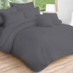 Picture of AKEMI Cotton Essentials Colour Home Divine Fitted Sheet Set 650TC (Super Single/ Queen/ King) - Arita Grey