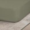 Picture of AKEMI Cotton Essentials Colour Home Divine Fitted Sheet Set 650TC (Super Single/ Queen/ King) - Powder Olive