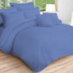 Picture of AKEMI Cotton Essentials Colour Home Divine Fitted Sheet Set 650TC (Super Single/ Queen/ King) - Purple Blue