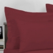 Picture of AKEMI Cotton Essentials Colour Home Divine Fitted Sheet Set 650TC (Super Single/ Queen/ King) - Shiro Red