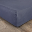 Picture of ai by AKEMI Colourkissed Collection Fitted Sheet Set 620TC - Feryal (Super Single/ Queen/ King) - Phoebe Blue