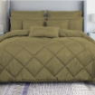 Picture of ai by AKEMI Colourkissed Collection Comforter Set 620TC - Feryal (Super Single/ Queen/ King) - Molly Yellow