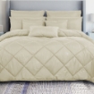 Picture of ai by AKEMI Colourkissed Collection Comforter Set 620TC - Feryal (Super Single/ Queen/ King) - Aria Cream