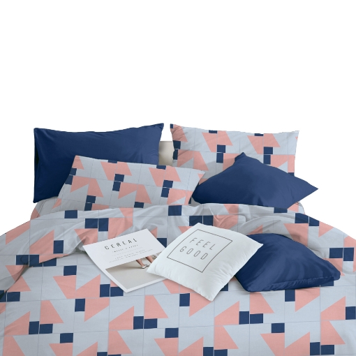 Picture of ai by AKEMI Cheery Collection Fitted Sheet Set 560TC  (Super Single/ Queen/ King) - Kenzy