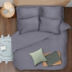 Picture of ai by AKEMI ColourJoy Collection Fitted Sheet Set 550TC (Super Single/Queen/King) - Dapple Gray