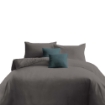 Picture of ai by AKEMI ColourJoy Collection Fitted Sheet Set 550TC (Super Single/Queen/King) - Layla Gray