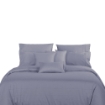 Picture of AKEMI Cotton Select Affinity Fitted Sheet Set | 100% Cotton -Remini 880TC, Vine Purple (Super Single / Queen / King)