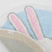 Picture of AKEMI Kids 100% Cotton Anti Slip Cotton Bathmat - Aster (around 70cm x 70cm)