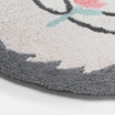 Picture of AKEMI Kids 100% Cotton Anti Slip Cotton Bathmat - Iris (around 70cm x 70cm)